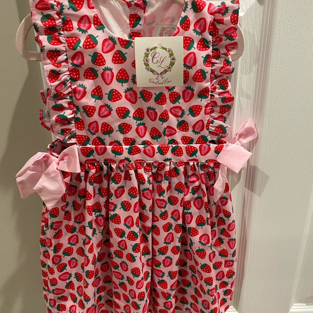 Cecil & Lou strawberry dress